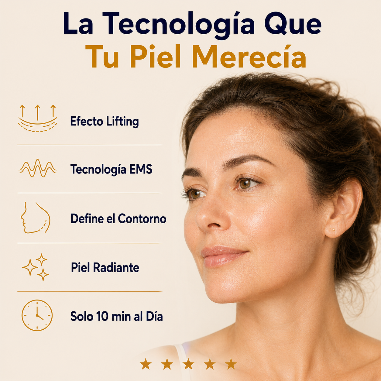 AuraLift EMS® — Lifting Facial Profesional en Casa + Sérum Facial GRATIS