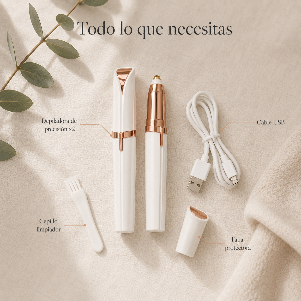 Velina™ Pro - Depiladora de Cejas de Precisión