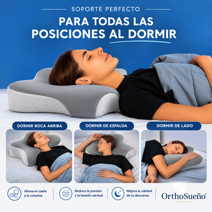 OrthoSueño® – Almohada Cervical Ergonómico