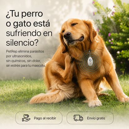 PetRep® – Protección antiparasitaria sin tóxicos para perros y gatos