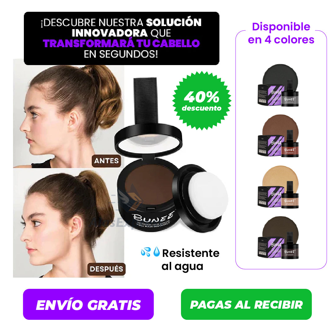 DenseLook Fibra Capilar — Recupera tu densidad en 30 segundos con acabado natural