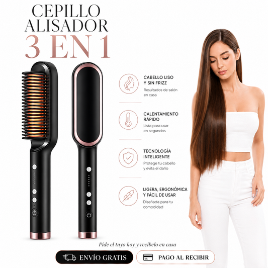 GlamLiss® - Cabello Liso y Brillante en Minutos