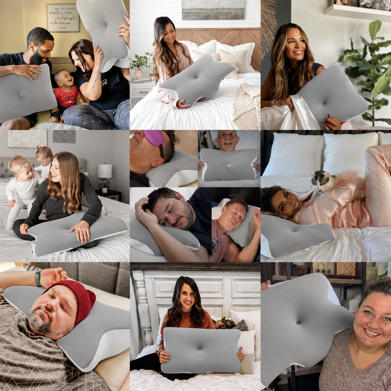 OrthoSueño® – Almohada Cervical Ergonómico