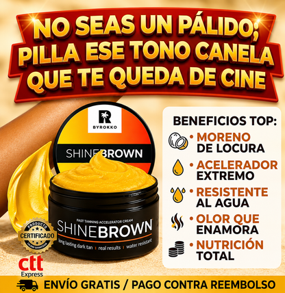 ShineBrown® – Bronceado Intenso y Natural