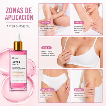 TRULY® After Shave Serum de Fresa 🍓 | Piel Lisa, Sin Irritación y Ultra Hidratada