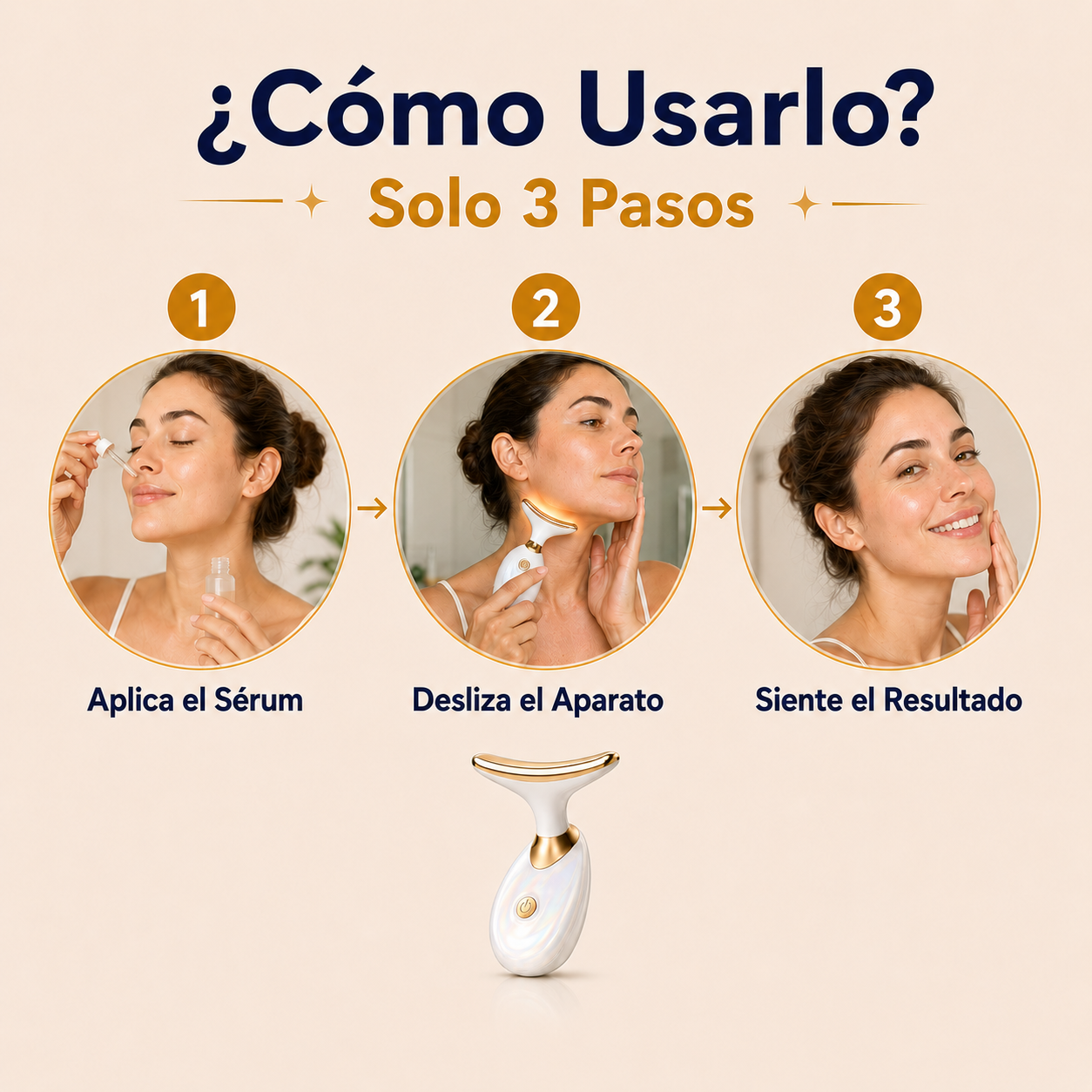 AuraLift EMS® — Lifting Facial Profesional en Casa + Sérum Facial GRATIS