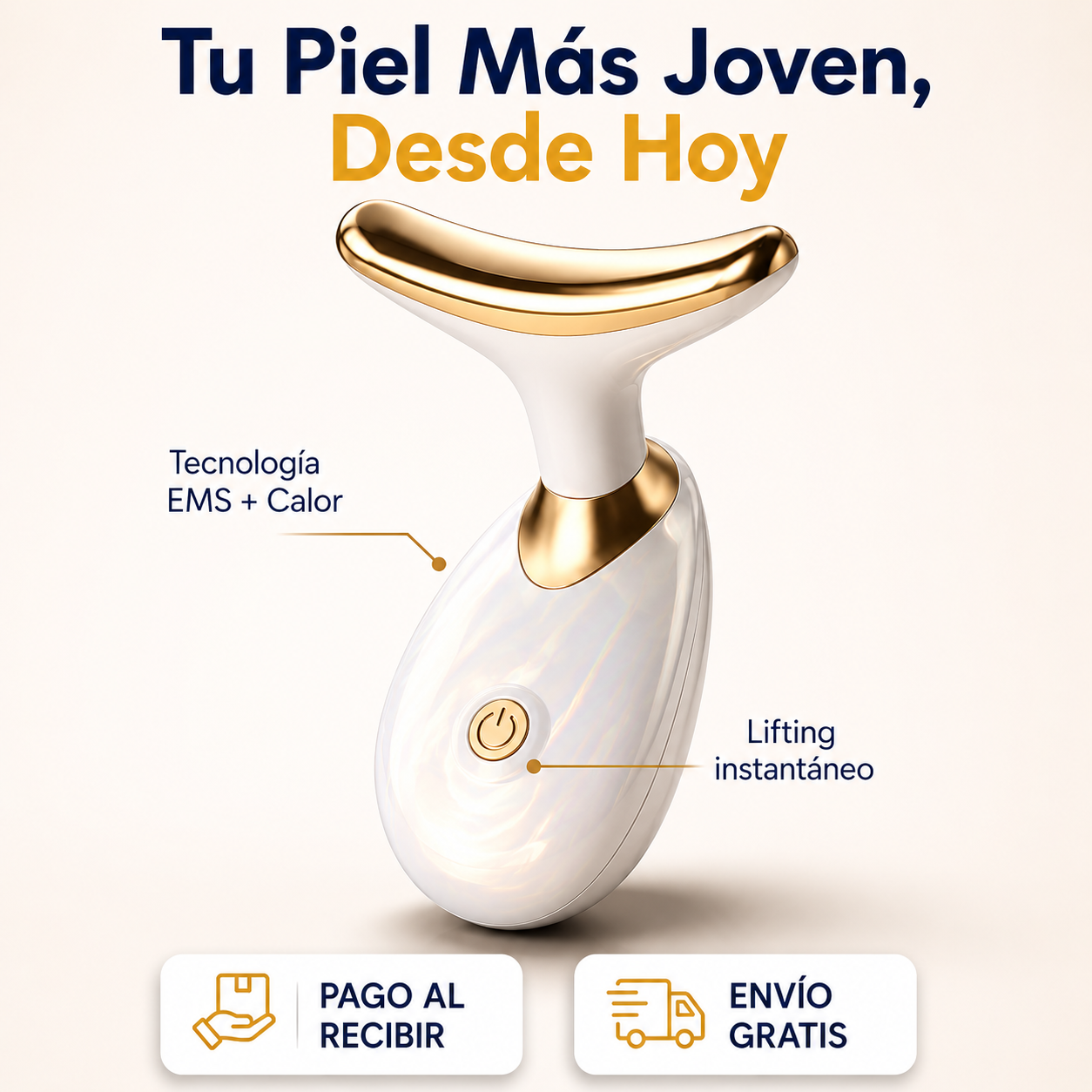 AuraLift EMS® — Lifting Facial Profesional en Casa + Sérum Facial GRATIS