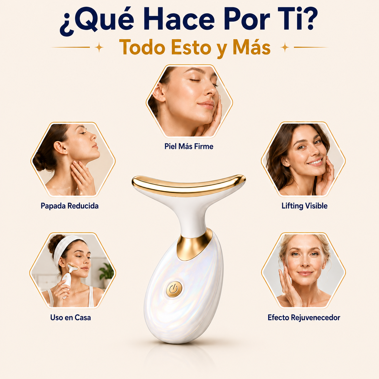 AuraLift EMS® — Lifting Facial Profesional en Casa + Sérum Facial GRATIS