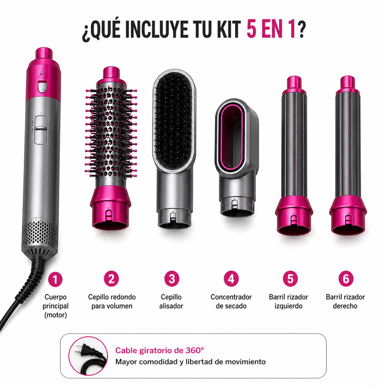 Glam Pro Air®   – Cabello Perfecto en Minutos