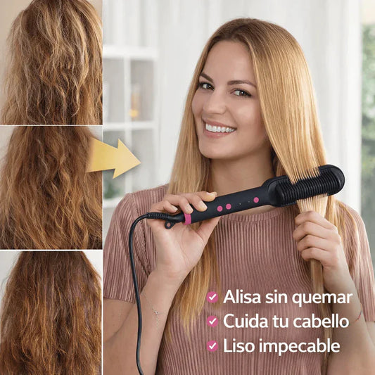 GlamLiss® – Cabello Liso, Sin Frizz y con Brillo de Salón en Minutos