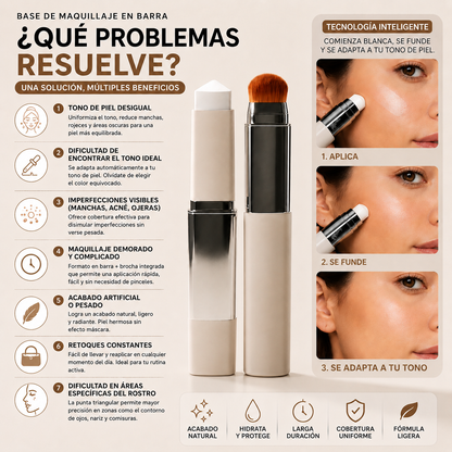 Base Coreana ®  – Se adapta a tu piel. La cuida. La embellece